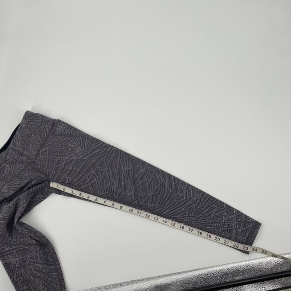 Sweaty Betty Power Pocket Workout 7/8 Leggings Moonrock Purple Palm Womens XS - Picture 7 of 11